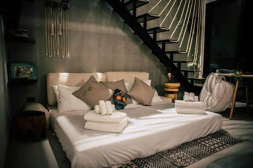 شقة Boho Penthouse Sunset View Priv. Pool Aldea Zama تولوم المكسيك