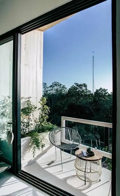 شقة Boho Penthouse Sunset View Priv. Pool Aldea Zama تولوم 0*,  المكسيك