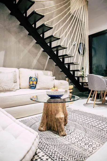 Apartmán Boho Penthouse Sunset View Priv. Pool Aldea Zama Tulum 0*,
